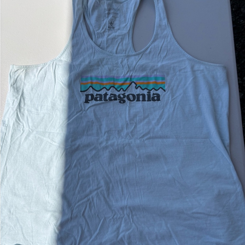 Patagonia Light Blue Tank Top